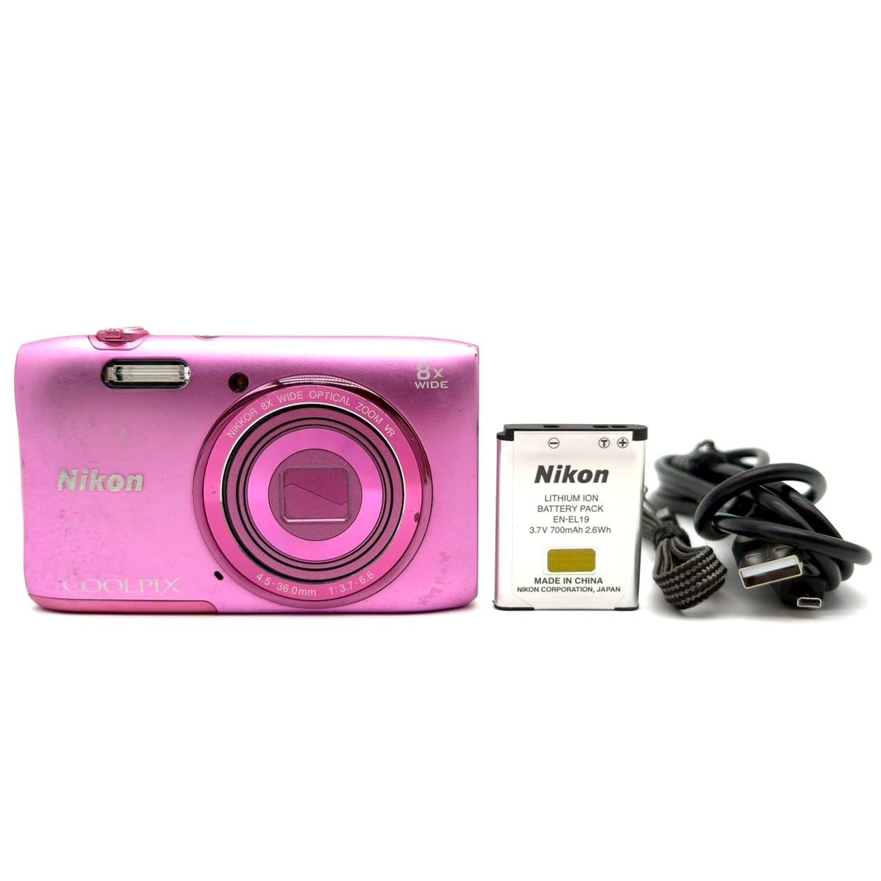 Amazon | Nikon デジタルカメラ COOLPIX S3600 8倍ズーム 2005万画素