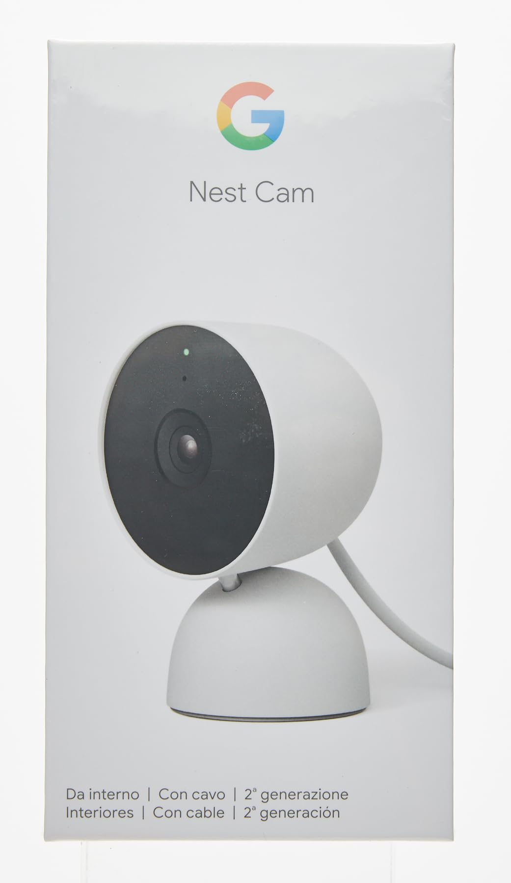 みぃ Google Nest Cam ホワイト コンパクト みぃ Google Nest Cam