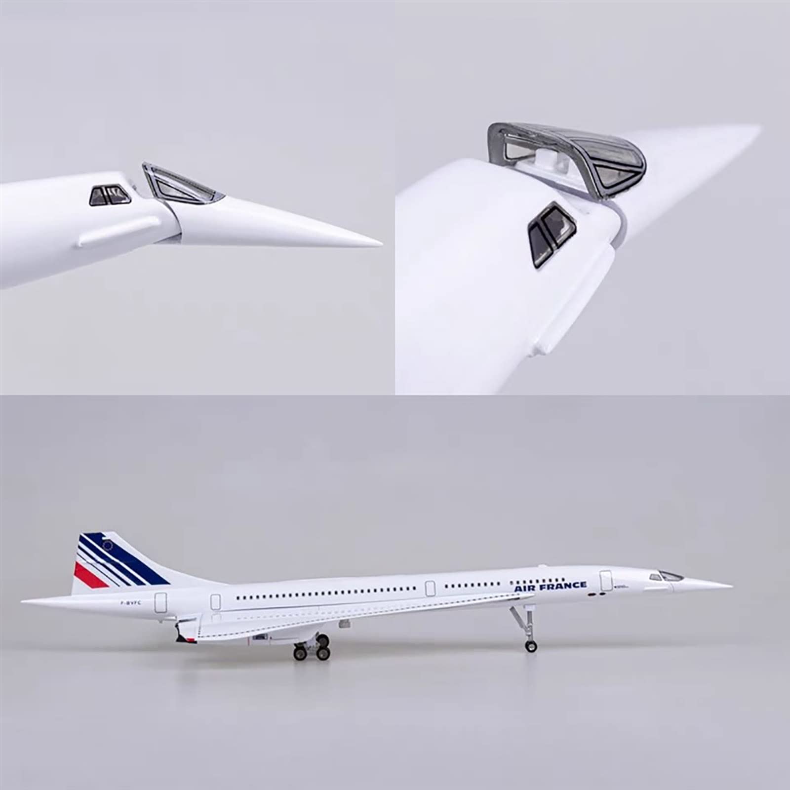 ⭐︎限定品⭐︎エールフランス航空コンコルド3Dクリスタル ⭐︎限定品
