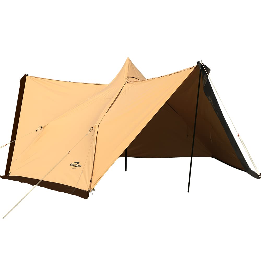 Amazon | Soomloom二人用テントHAPI 2P 前後出入り口二つ 焚き火可