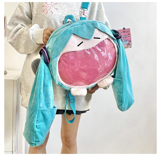 Amazon.co.jp: YINGGU 初音ミク 痛バッグ リュック ぬいぐるみ 痛バ
