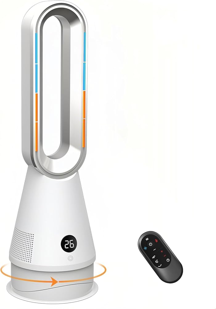 Amazon | セラミックヒーター【2025革新冷暖兼用・1台6役・羽根なし