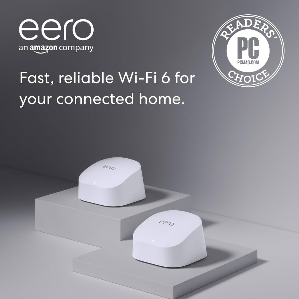 Amazon.com: Amazon eero 6 mesh wifi system - Supports internet