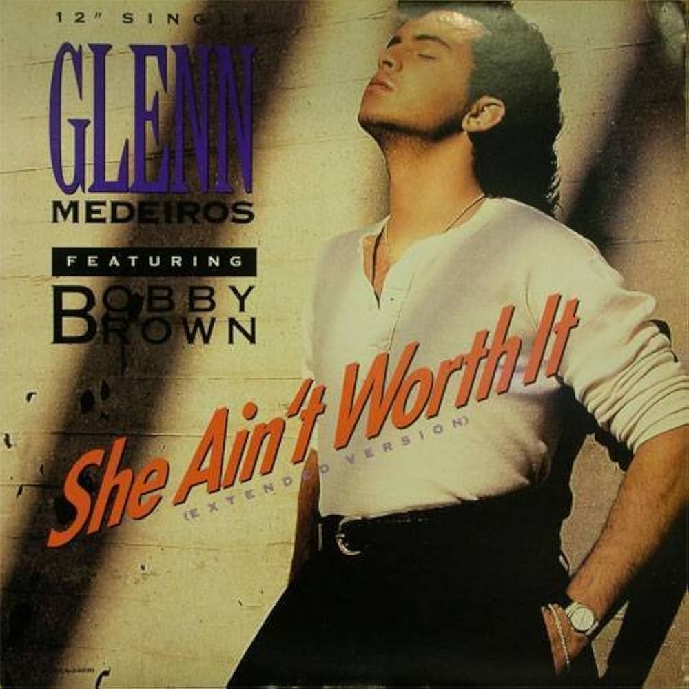 Glenn Medeiros - She Ain't Worth It - MCA Records - MCA-24030