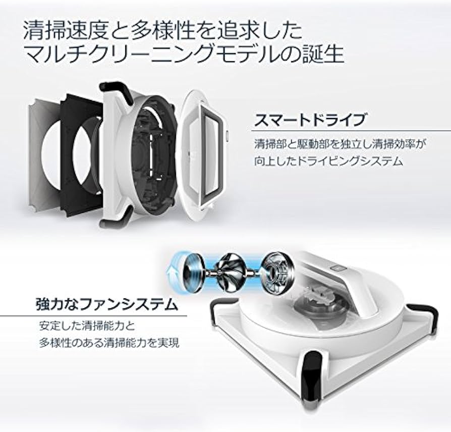 Amazon | ECOVACS(エコバックス) 窓用ロボット掃除機 クラシック