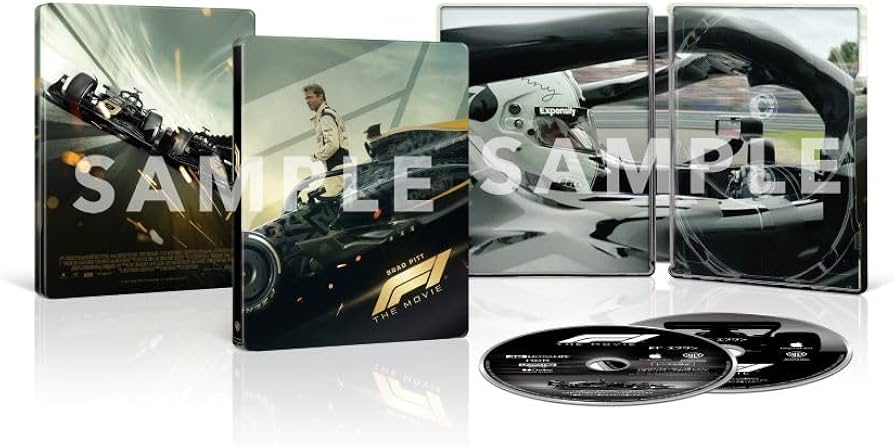 Amazon.co.jp: 映画『F1®/エフワン』 スチールブック仕様 4K UHD +