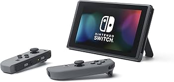 Nintendo Switch Console with Gray Joy-Con (Japanese Version