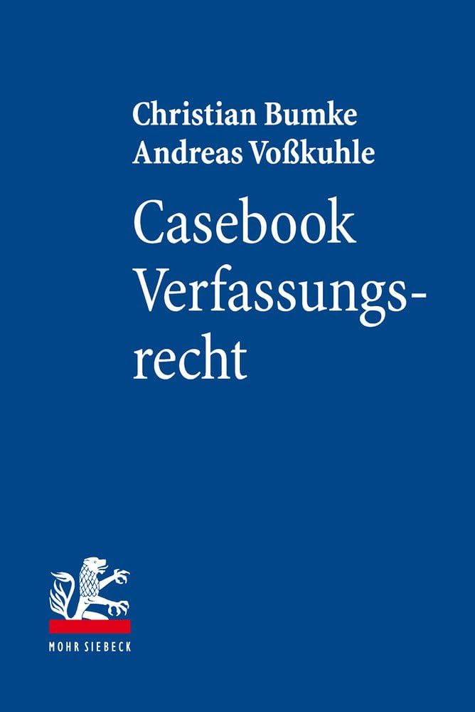 Amazon | Casebook Verfassungsrecht (Mohr Lehrbuch) | Bumke