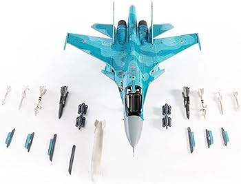 Amazon.co.jp: 航空機 1:72 スケールフルバック SU-34 Su34 空軍ダイ