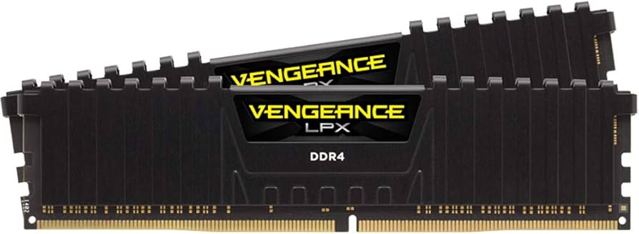 Corsair LPX 32GB 2 x 16GB Memory, Vengeance LPX Black at Amazon.com