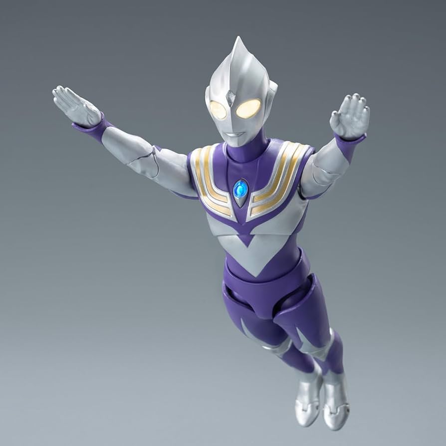 Amazon.co.jp: HiPlay 中動玩具 ZDTOYS ウルトラマンティガ スカイ