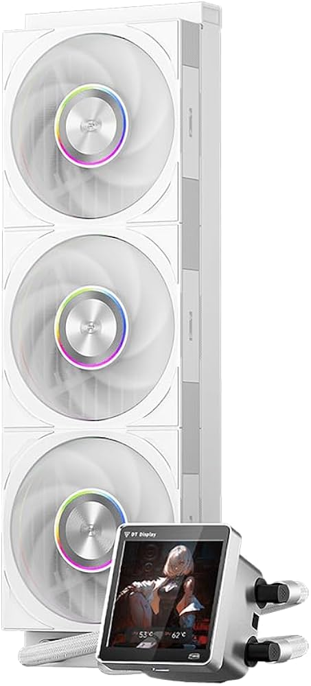 Amazon | PCCOOLER CPS DT360 ARGB ディスプレイ 液体クーラー 3.4