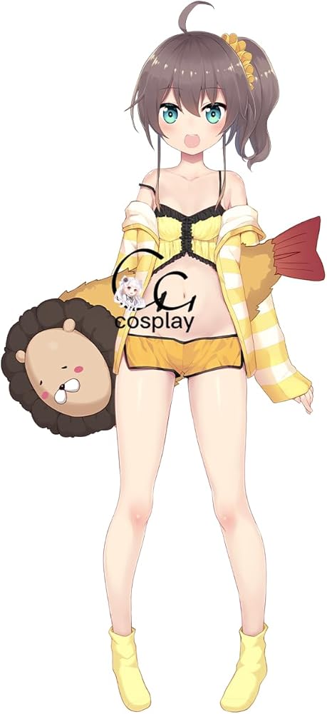 Amazon.co.jp: GGcosplay VTuber 夏色まつり 部屋着 コスプレ衣装