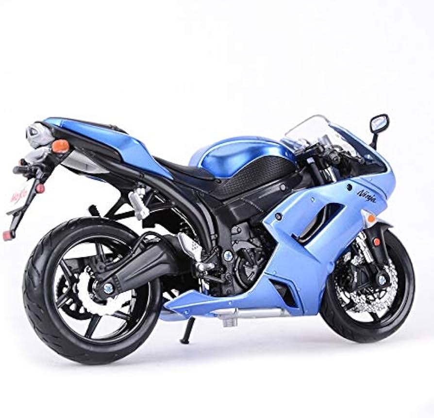 Amazon.co.jp: 1:12カワサキニンジャZX-6Rブルーダイキャストビークル