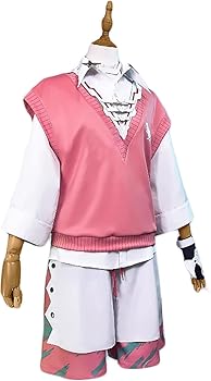 Amazon.co.jp: 赤城ウェン コスプレ 衣装 変身前 あかぎうぇん VTuber