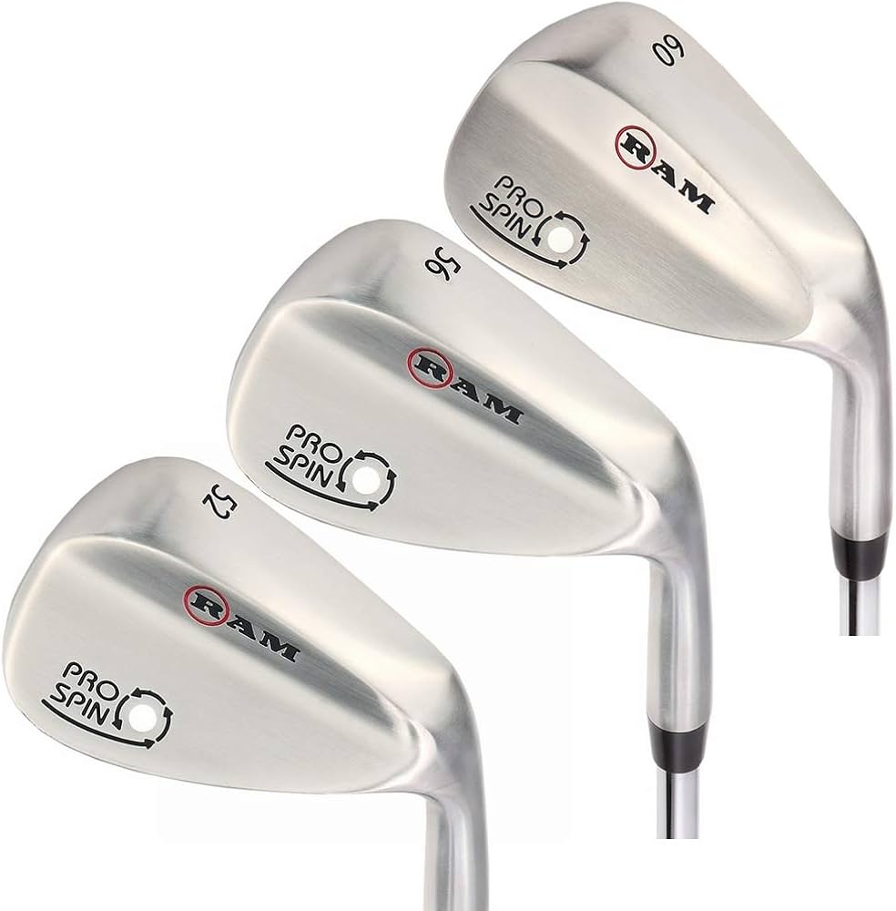 Amazon | Ram Golf Pro Spin 3ウェッジセット - 52°ギャップ、56