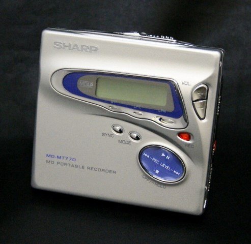Amazon | SHARP シャープ MD-MT770-S シルバー ポータブルMDレコーダー