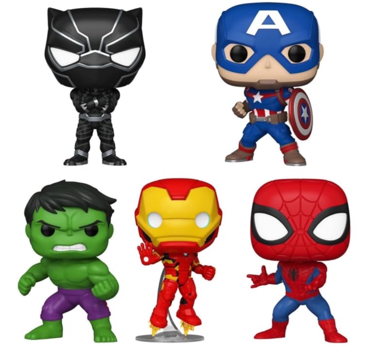 Amazon.com: Funko Marvel New Classics Pop! Complete Set (5)