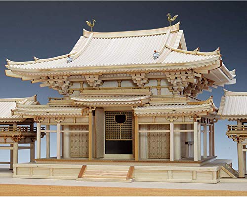 Amazon | ウッディジョー/木製建築模型 1/75平等院・鳳凰堂＋塗料