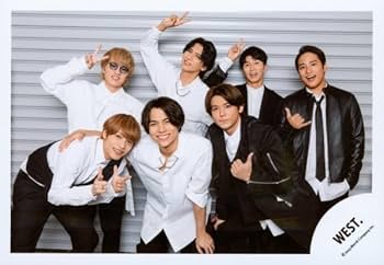 Amazon.co.jp: WEST. 公式生写真 （集合）WA01156 : おもちゃ