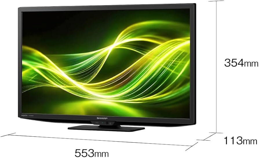 2024年製！ シャープ 24V型 液晶テレビ 2T-C24EF1 動画アプリ○ 2024年