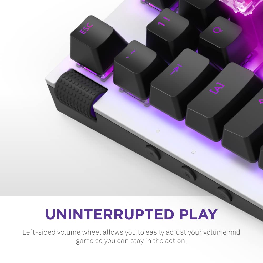 Amazon.co.jp: NZXT FUNCTION TENKEYLESS ゲーミングキーボード