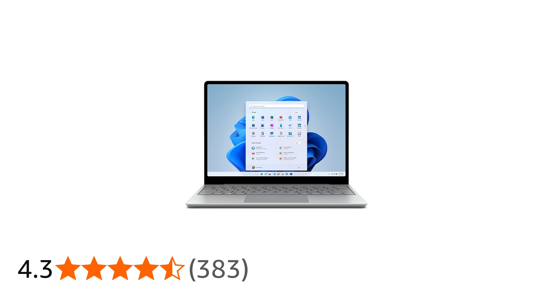 Microsoft Surface Laptop Go 2 (2022): 12.4