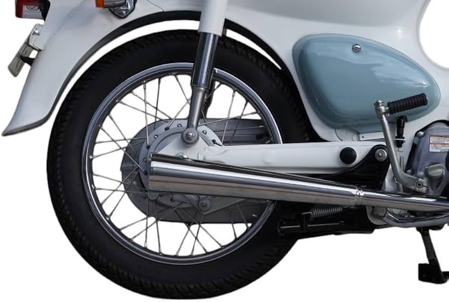 Amazon | ミニモト カブSPクラシックマフラーソリッド | フル