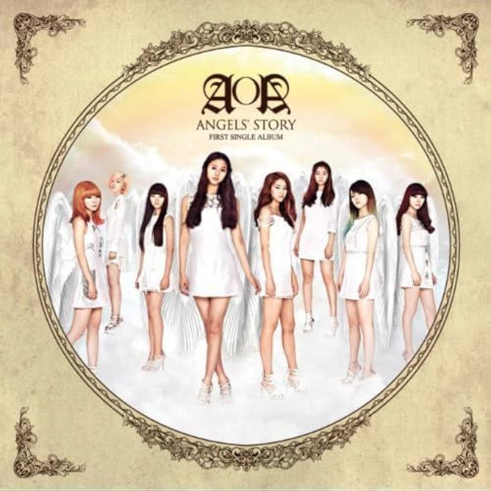 Amazon.co.jp: AOA 1st Single - Angels' Story (韓国盤): ミュージック