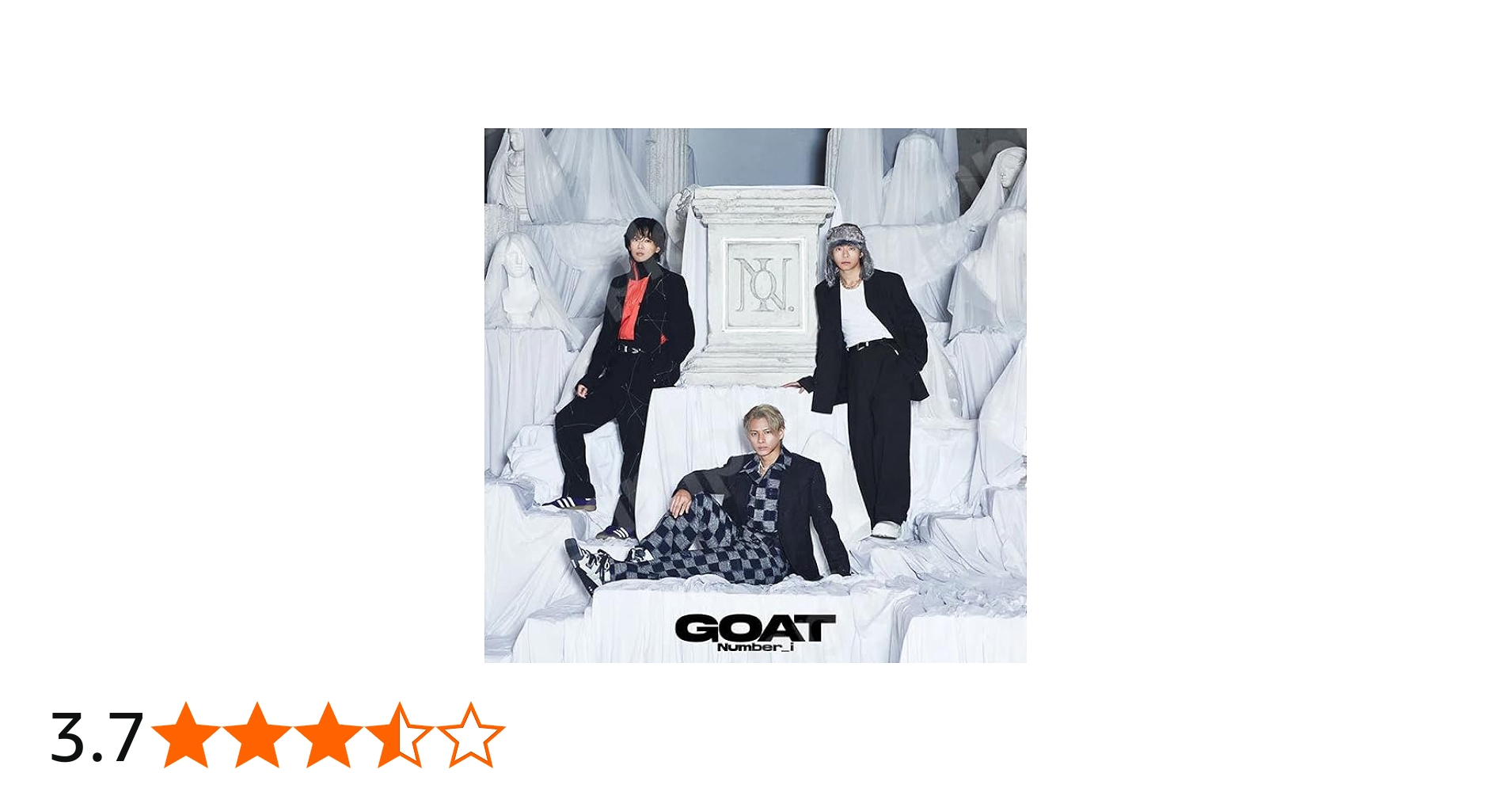 Amazon.co.jp: Number_i GOAT ( 通常盤 )(特典なし): ミュージック