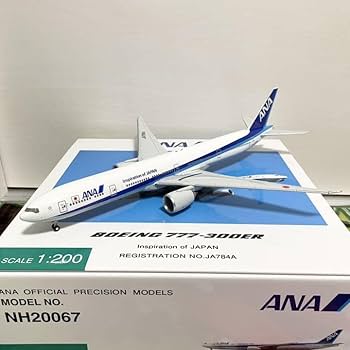 Amazon.co.jp: 全日空商事 1/200 B777-300ER ANA 全日空 JA784A : おもちゃ