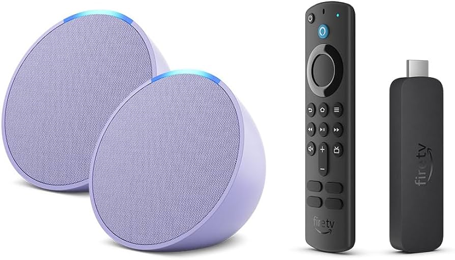 Echo Studio 2台セット + Fire TV Stick 4K Set Up a Wireless Home