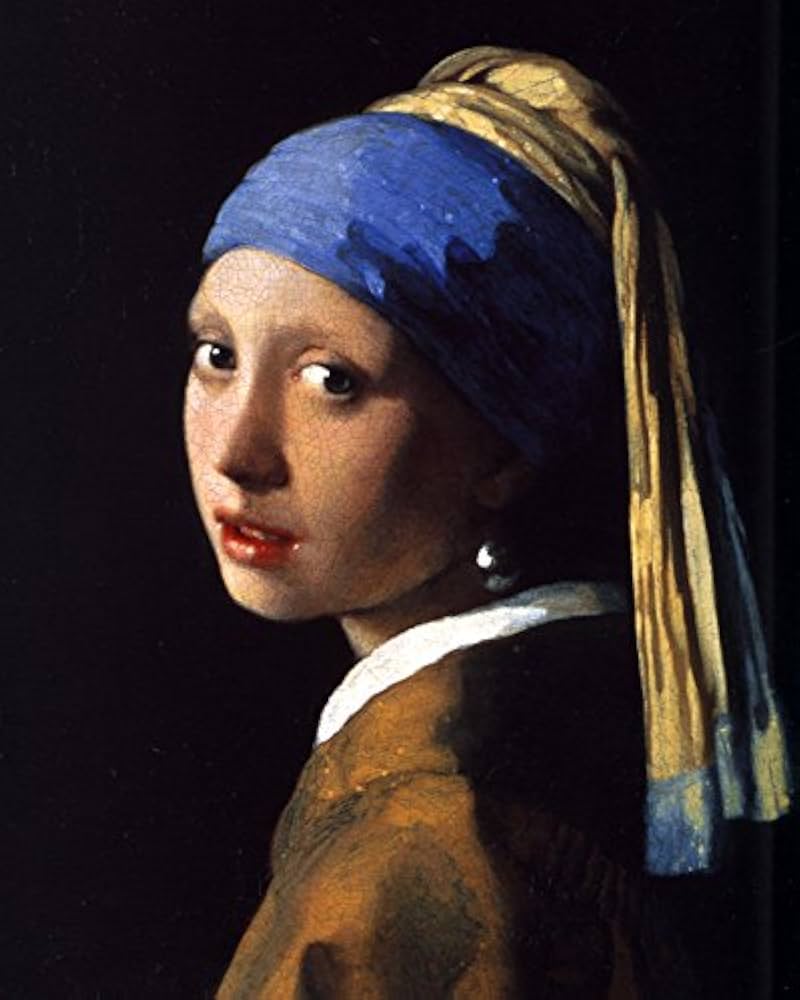 Amazon.co.jp: 世界の名画 フェルメール 真珠の耳飾の少女 ジクレー