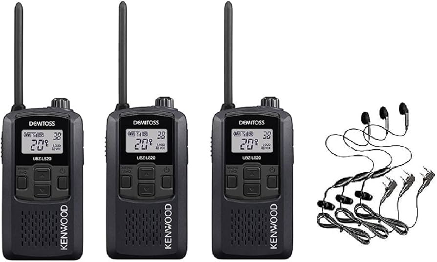 最後の値下 KENWOOD TH-44 トランシーバー 3台セット 最後の値下