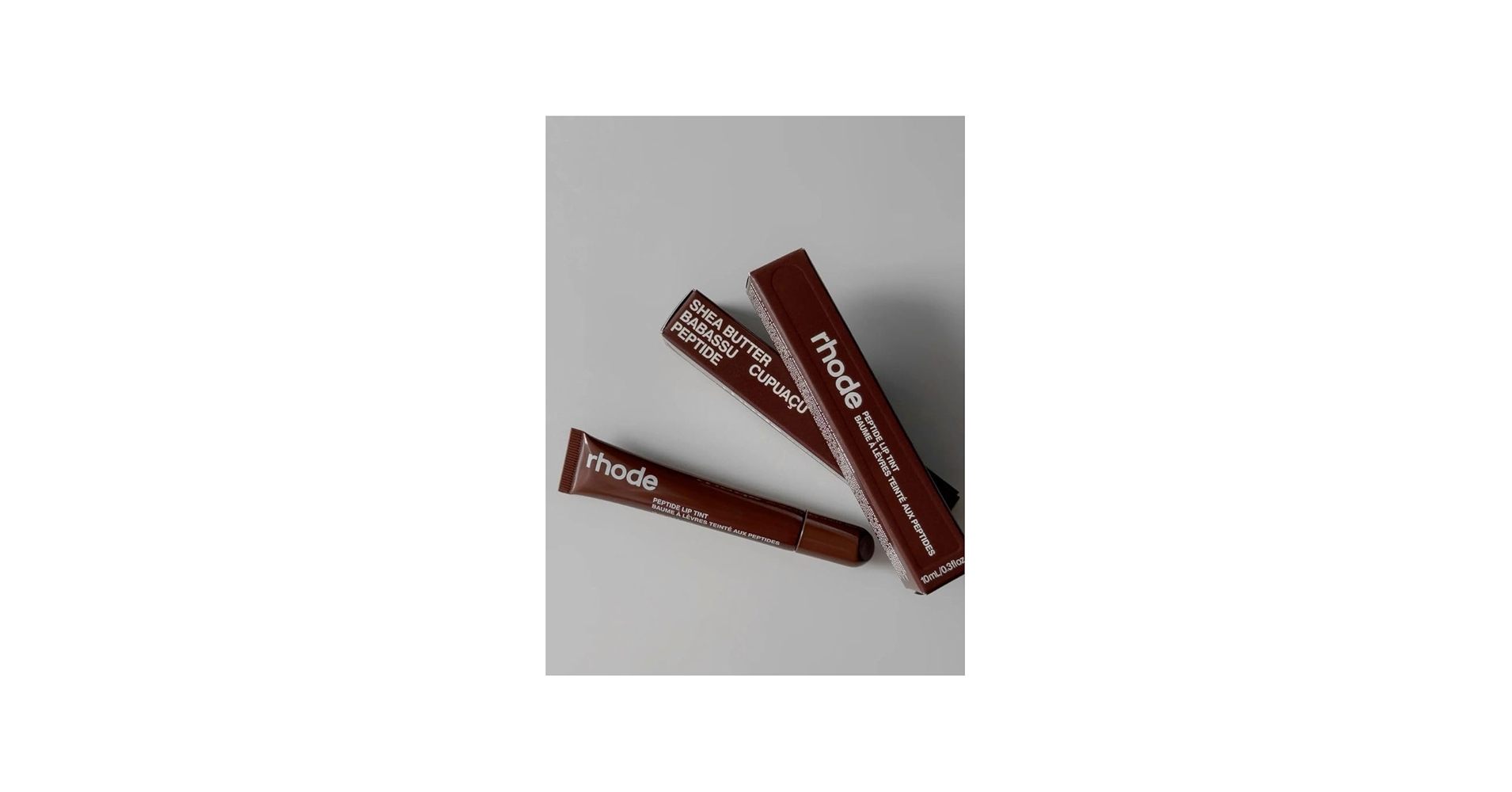 Amazon.com : Rhode Peptide Lip Tint Espresso Rich Brown 10ml / .3