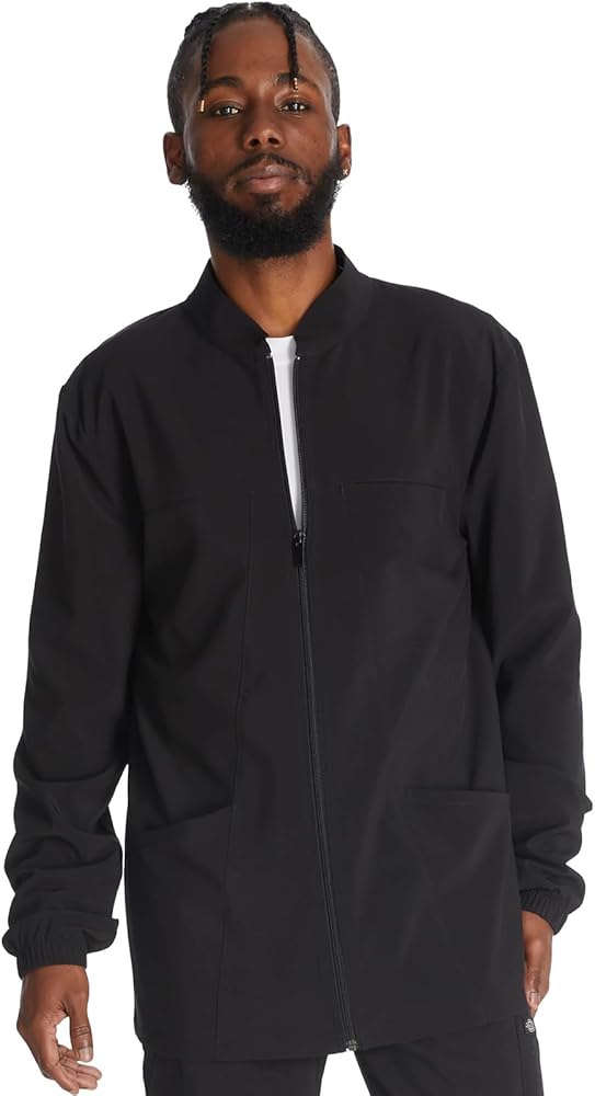 Amazon.com: Dickies Men's Zip Front Jacket with 3 Pockets 360