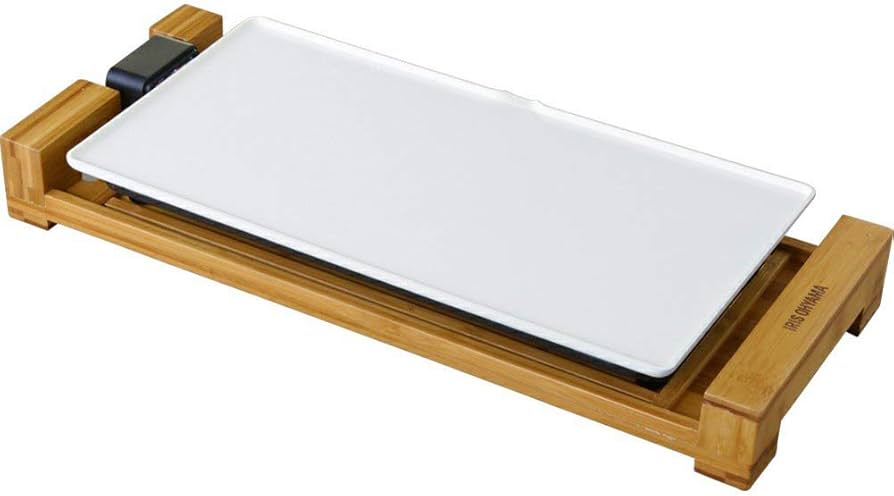 Amazon | アイリスオーヤマ セラミックグリルプレート バンブー PHP