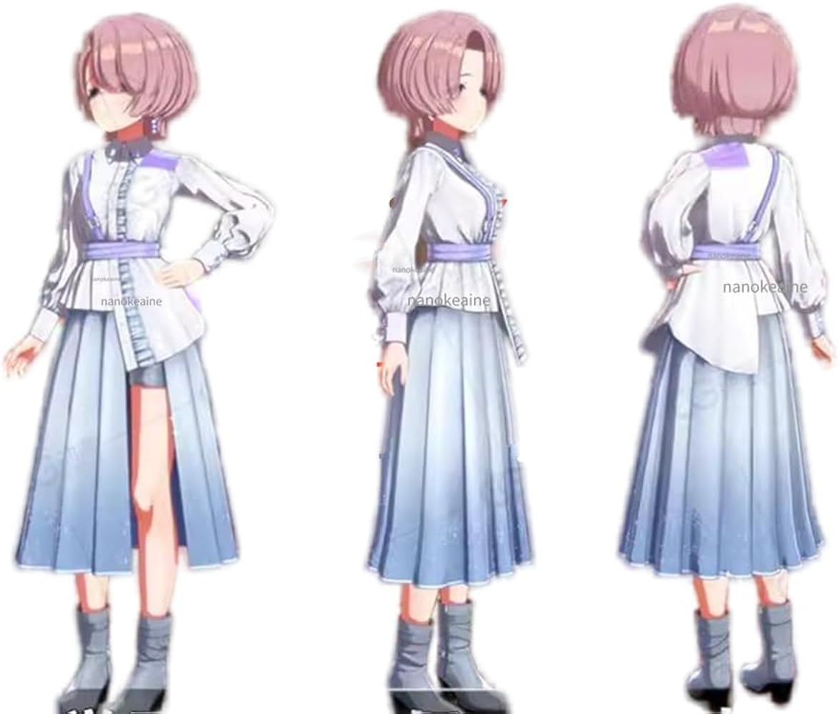 Amazon.co.jp: [fenglei] 学マス Fluorite 有村麻央 コスプレ衣装+