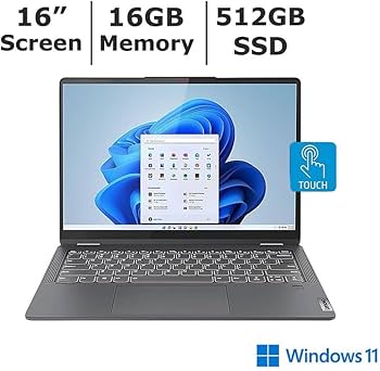 Amazon.com: Lenovo IdeaPad Flex 5 16