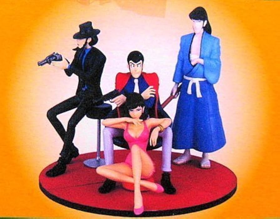 Amazon.co.jp: ルパン三世ルパンファミリーフィギュア全4種セット