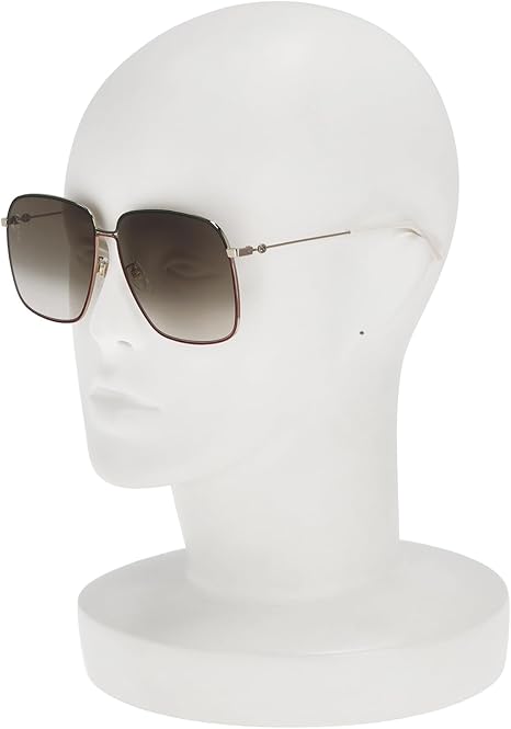 Amazon.co.jp: [グッチ] ｻﾝｸﾞﾗｽ GG0394S レディース ゴールド ワン