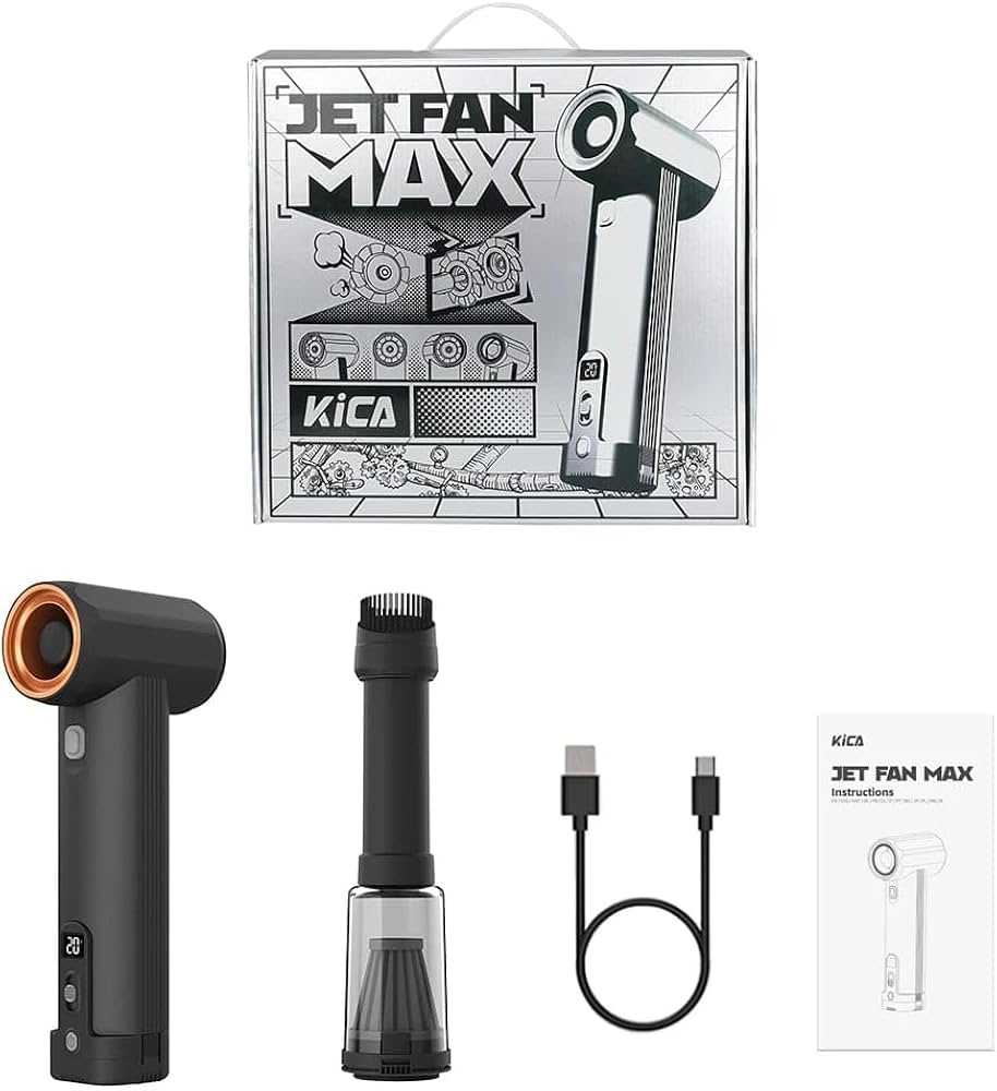 Amazon.co.jp: KiCA Jet Fan MAX 電動エアダスター 超強力エアブロワー