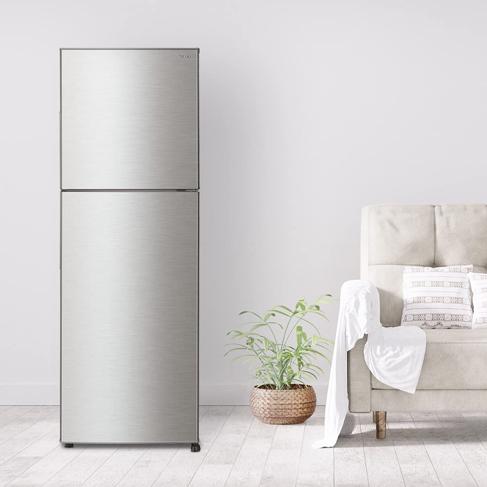 Amazon.co.jp: シャープ 225L 冷蔵庫 SJ-D23J-S 幅54.5cm 右開き 2ドア