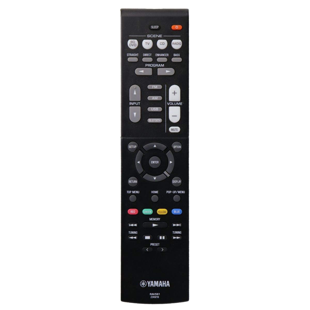 Amazon.com: Yamaha Remote Control (RAV561 ZZ43210) for Home