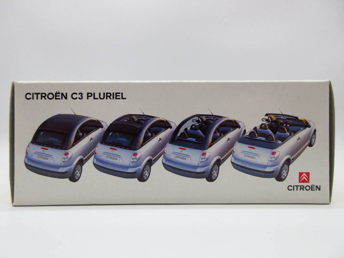 Amazon | 1/43 シトロエン C3 プルリエル ディーラー特注 ミニカー