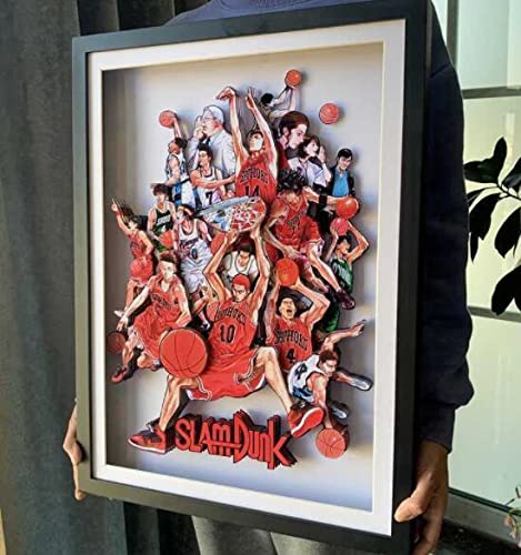 Amazon.co.jp: スラムダンク SLAM DUNK 絵画 3D立体画 高57×幅43cm