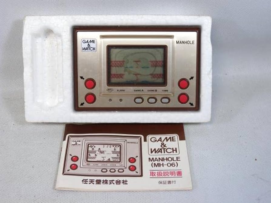 Amazon.co.jp: Ψ GAME＆WATCH MANHOLE ゲームウォッチ マンホール