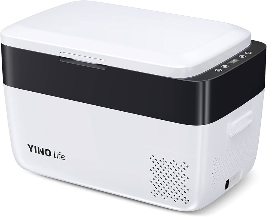 Amazon.co.jp: YINO life 車載冷蔵庫 30L 大容量 -20℃～10℃ 温度調整可