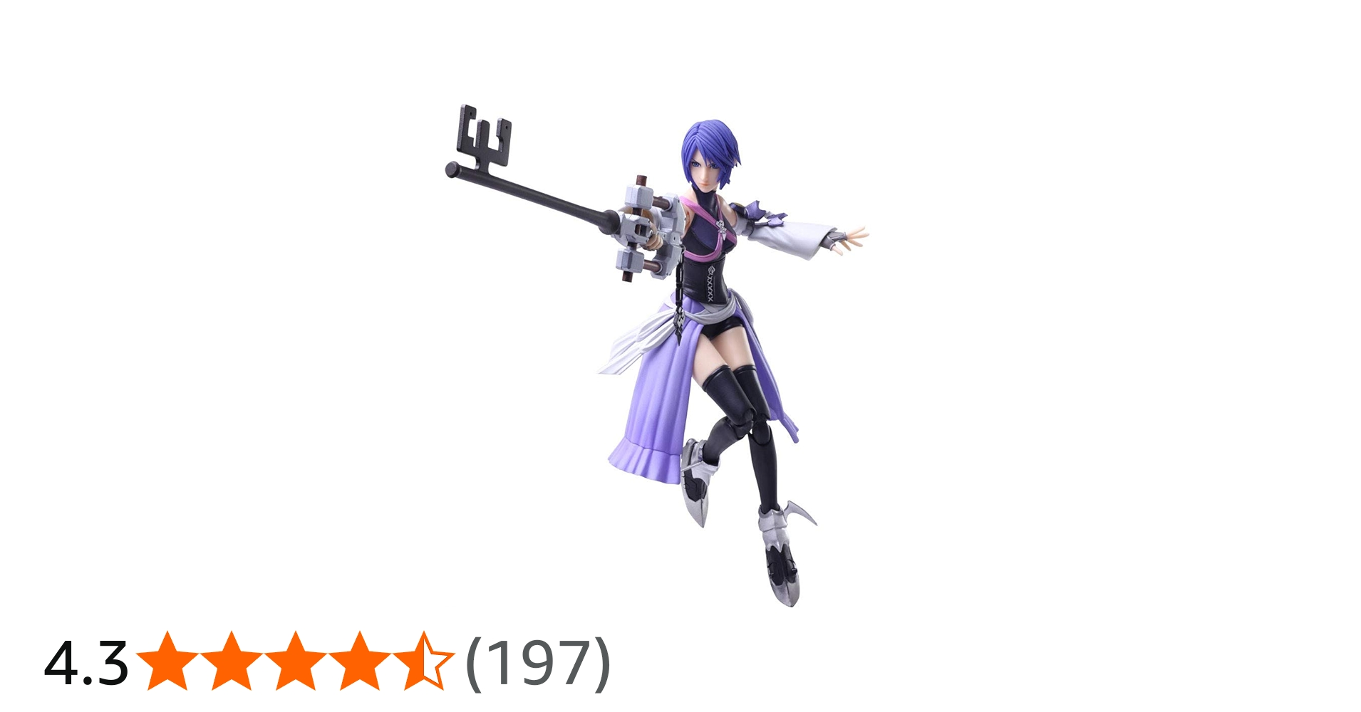 Amazon | KINGDOM HEARTS III BRING ARTS アクア PVC製 塗装済み可動