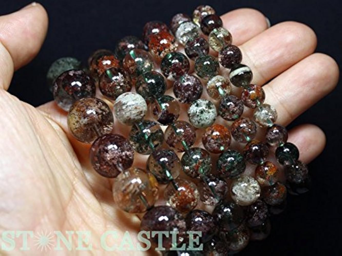 Amazon | [石流通センター] ブレスレット ガーデンクォーツ(四季) (3A